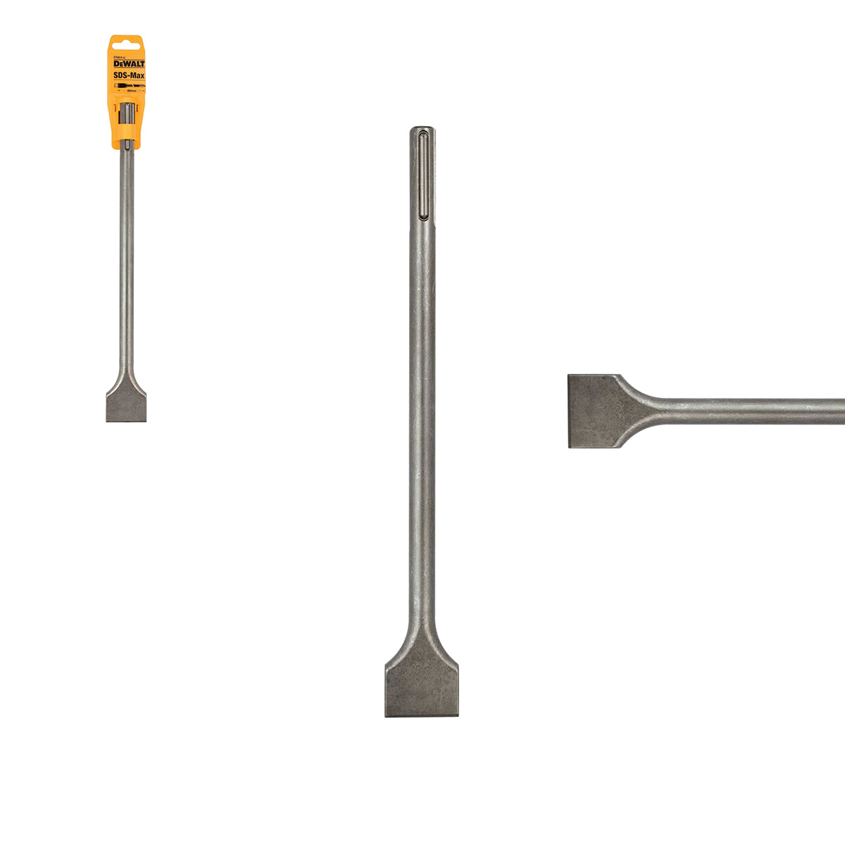 POINTED, FLAT, SPATULA, GOUGE, SPADE CHISELS, FOR ASPHALT SDS-MAX - DeWALT POINTED, FLAT, SPATULA, GOUGE, SPADE CHISELS, FOR ASPHALT SDS-MAX - DeWALT